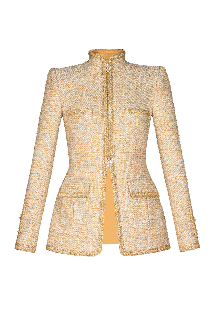 GOLD TWEED JACKET – Lobbster Official